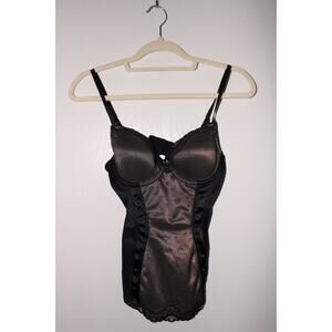 Luleh Y2K Hot Mom Bustier In A Rich Brown And Black Size 34B